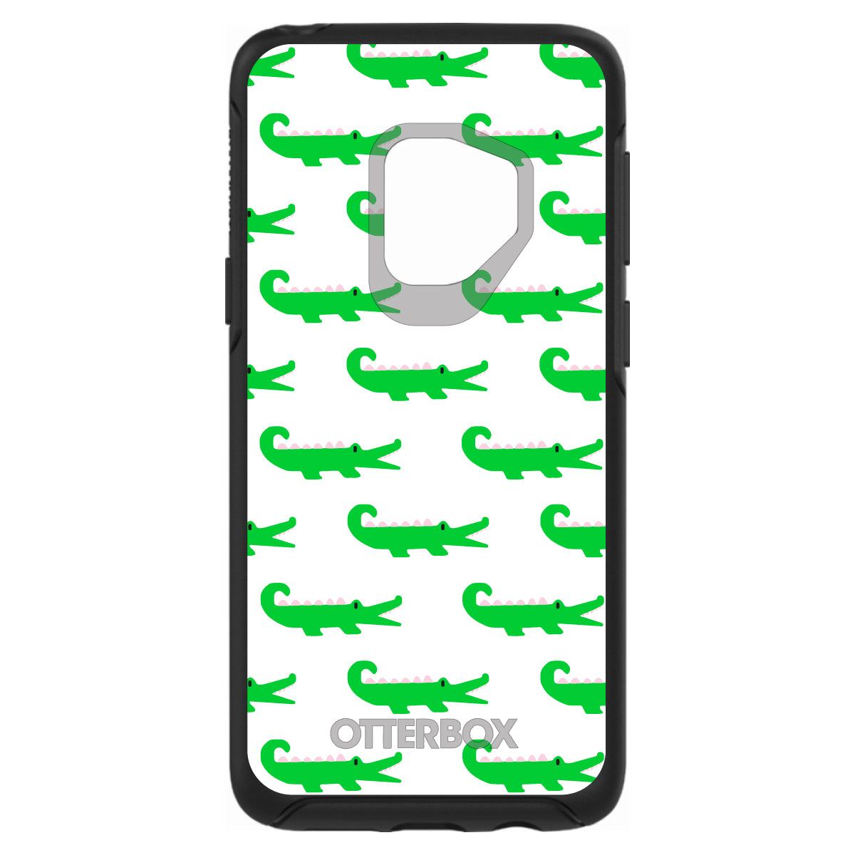 Green White Alligators OtterBox Symmetry Case for iPhone & Galaxy, view 8