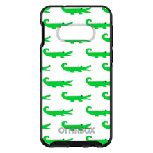 DistinctInk™ OtterBox Symmetry Series Case for Apple iPhone / Samsung Galaxy / Google Pixel - Green White Alligators