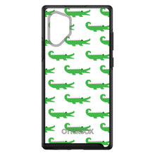 DistinctInk™ OtterBox Symmetry Series Case for Apple iPhone / Samsung Galaxy / Google Pixel - Green White Alligators