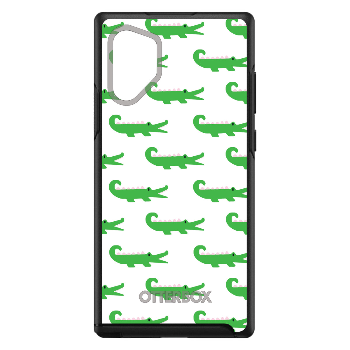 Green White Alligators OtterBox Symmetry Case for iPhone & Galaxy, view 11