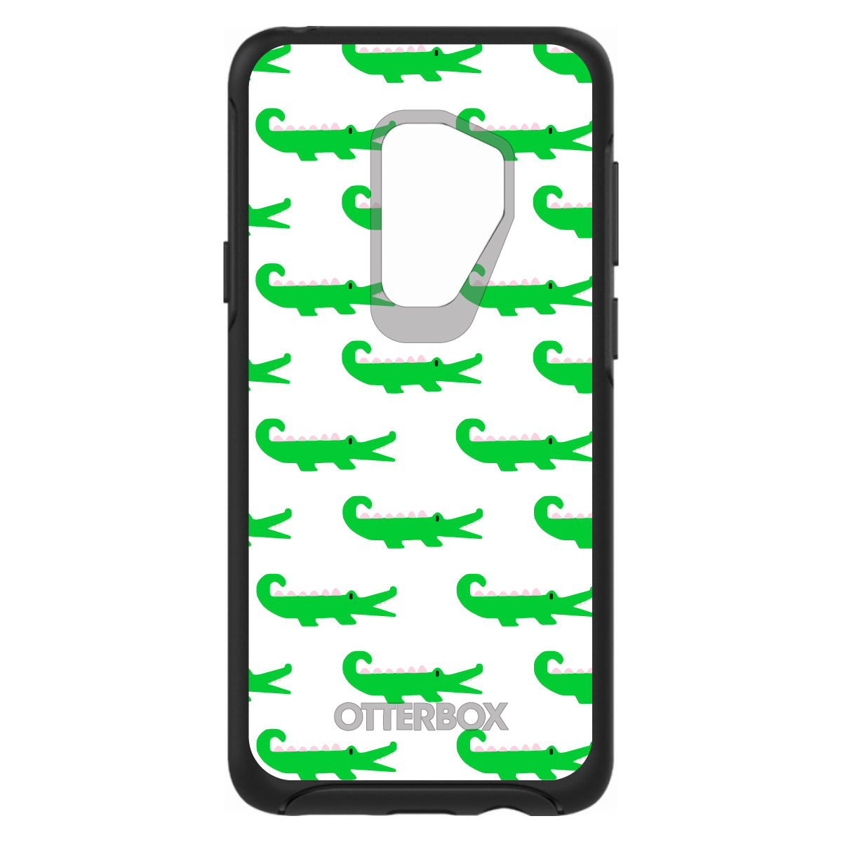Green White Alligators OtterBox Symmetry Case for iPhone & Galaxy, view 9