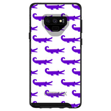 DistinctInk™ OtterBox Symmetry Series Case for Apple iPhone / Samsung Galaxy / Google Pixel - Purple White Alligators