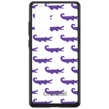 DistinctInk™ OtterBox Symmetry Series Case for Apple iPhone / Samsung Galaxy / Google Pixel - Purple White Alligators