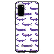 DistinctInk™ OtterBox Symmetry Series Case for Apple iPhone / Samsung Galaxy / Google Pixel - Purple White Alligators