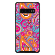 DistinctInk™ OtterBox Symmetry Series Case for Apple iPhone / Samsung Galaxy / Google Pixel - Pink Blue Orange Paisley