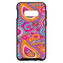DistinctInk™ OtterBox Symmetry Series Case for Apple iPhone / Samsung Galaxy / Google Pixel - Pink Blue Orange Paisley