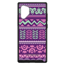 DistinctInk™ OtterBox Symmetry Series Case for Apple iPhone / Samsung Galaxy / Google Pixel - Pink Green Aztec Tribal