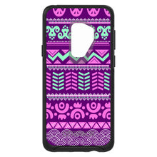 DistinctInk™ OtterBox Symmetry Series Case for Apple iPhone / Samsung Galaxy / Google Pixel - Pink Green Aztec Tribal