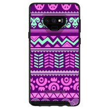 DistinctInk™ OtterBox Symmetry Series Case for Apple iPhone / Samsung Galaxy / Google Pixel - Pink Green Aztec Tribal