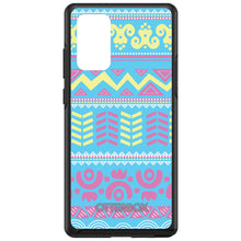 DistinctInk™ OtterBox Symmetry Series Case for Apple iPhone / Samsung Galaxy / Google Pixel - Yellow Pink Blue Aztec Tribal