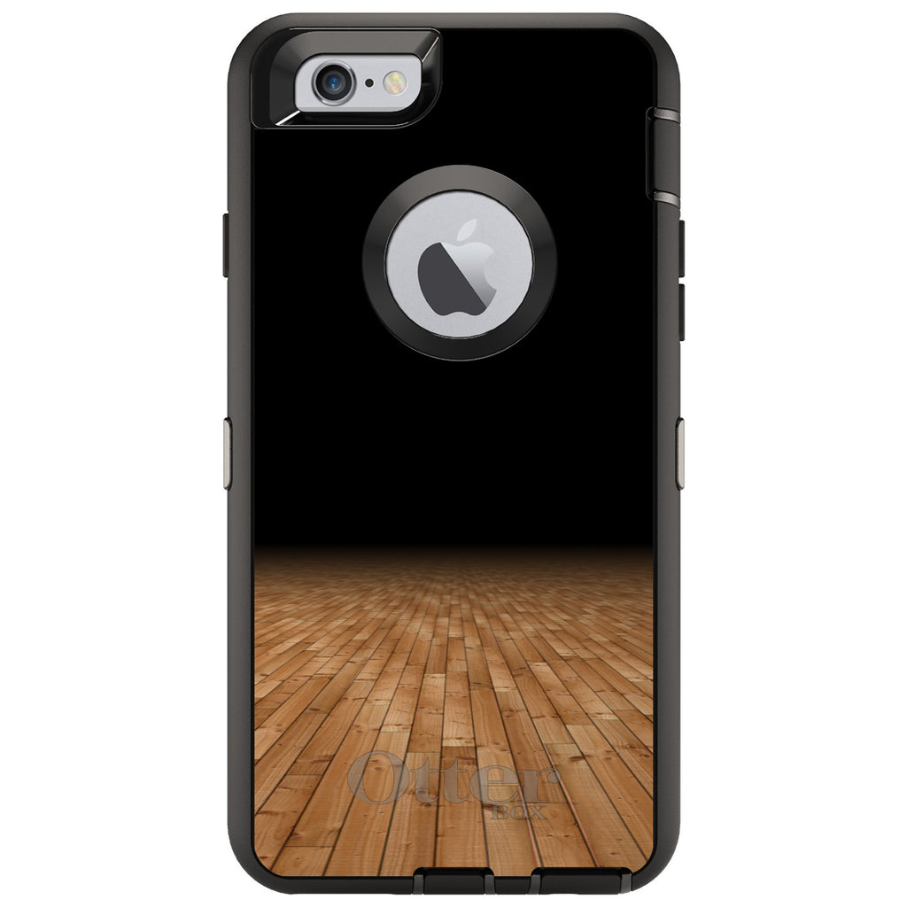 Basketball Court Floor OtterBox Defender Case for iPhone & Galaxy, view 4