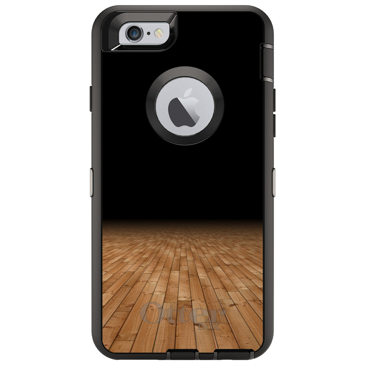 Basketball Court Floor OtterBox Defender Case for iPhone & Galaxy, view 4