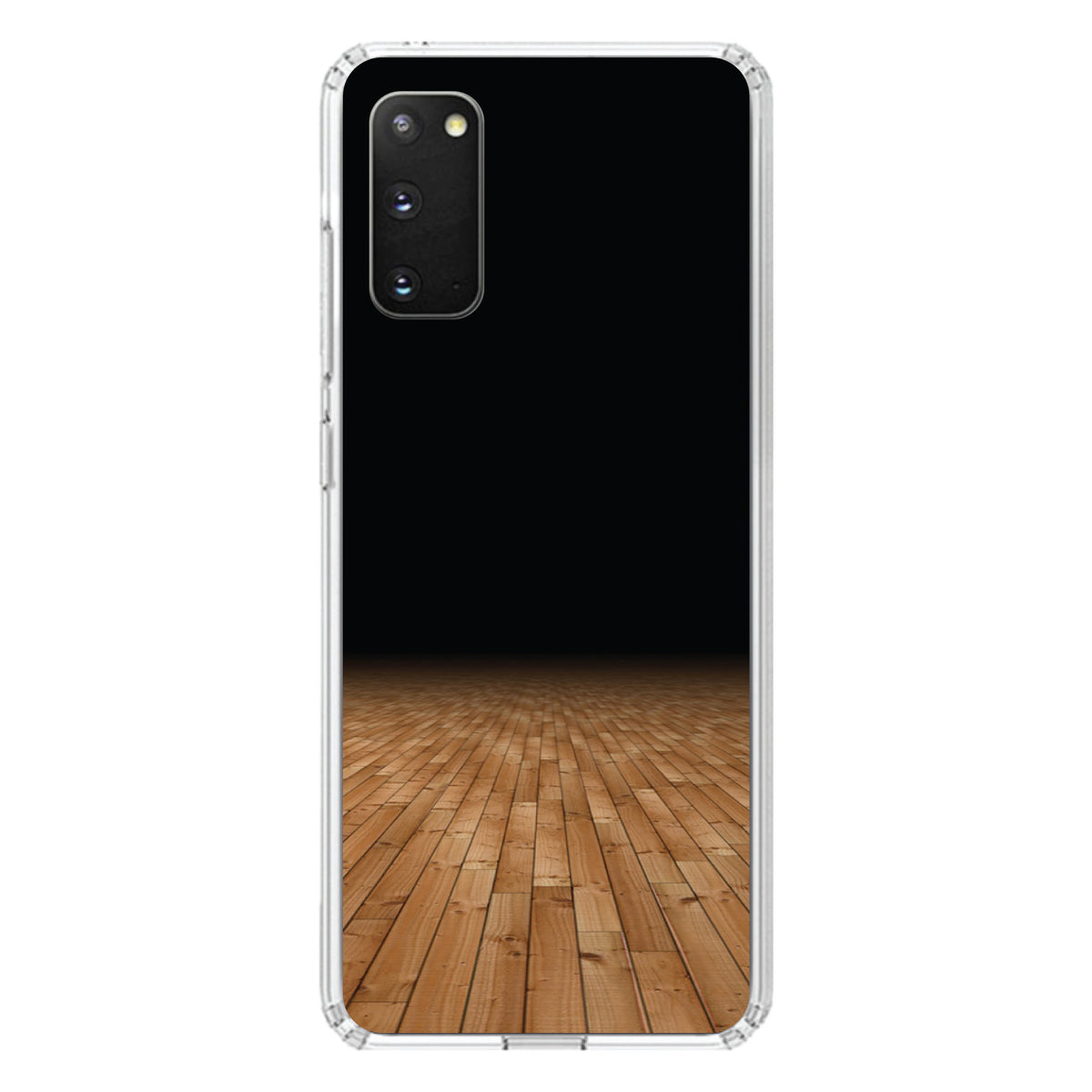 Basketball Court Floor Clear Shockproof iPhone Case, view 13