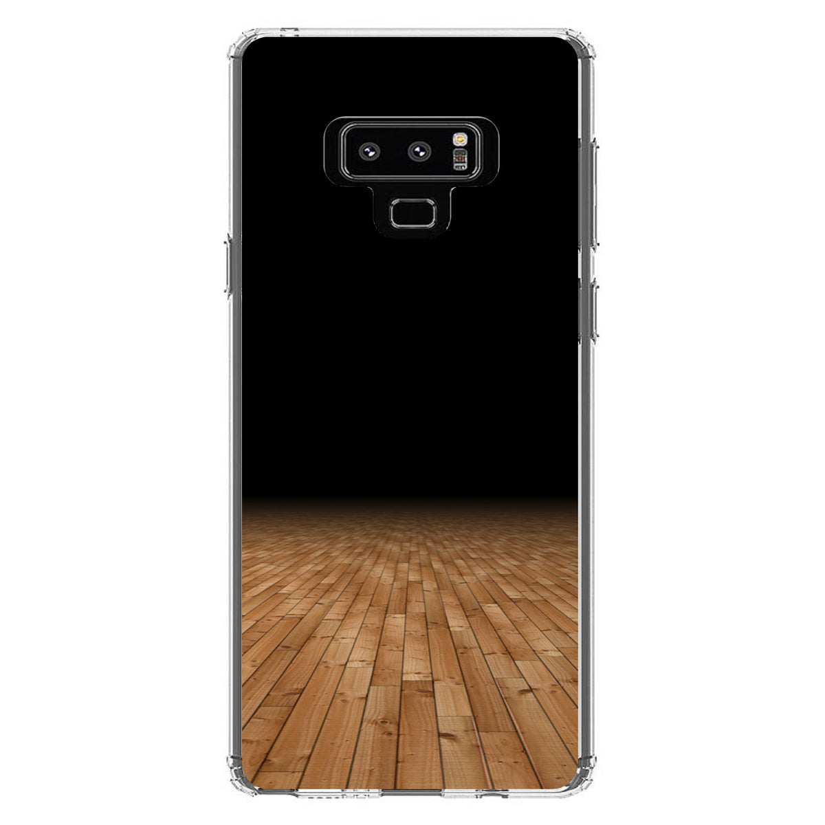 Basketball Court Floor Clear Shockproof iPhone Case, view 11