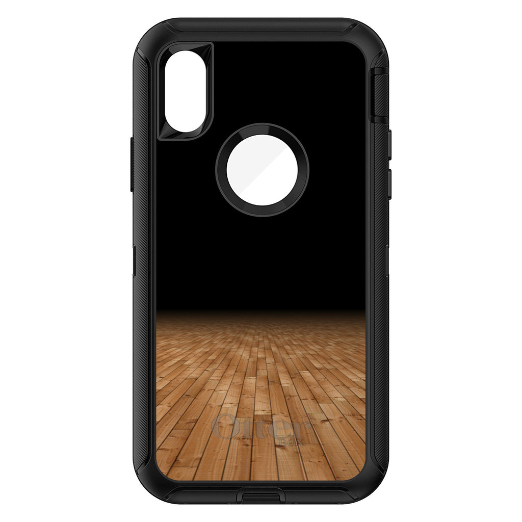Basketball Court Floor OtterBox Defender Case for iPhone & Galaxy, view 3