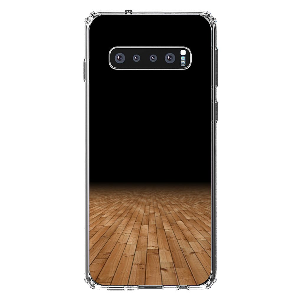 Basketball Court Floor Clear Shockproof iPhone Case, view 17