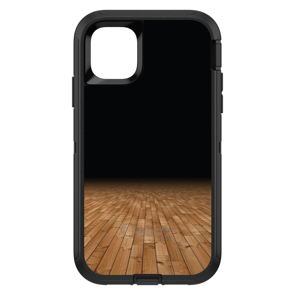 Basketball Court Floor OtterBox Defender Case for iPhone & Galaxy, view 2