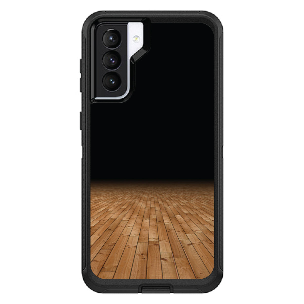Basketball Court Floor OtterBox Defender Case for iPhone & Galaxy, view 5
