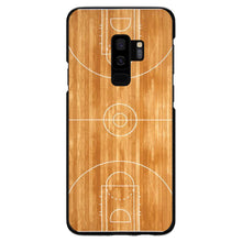 DistinctInk® Hard Plastic Snap-On Case for Apple iPhone or Samsung Galaxy - Basketball Court Layout