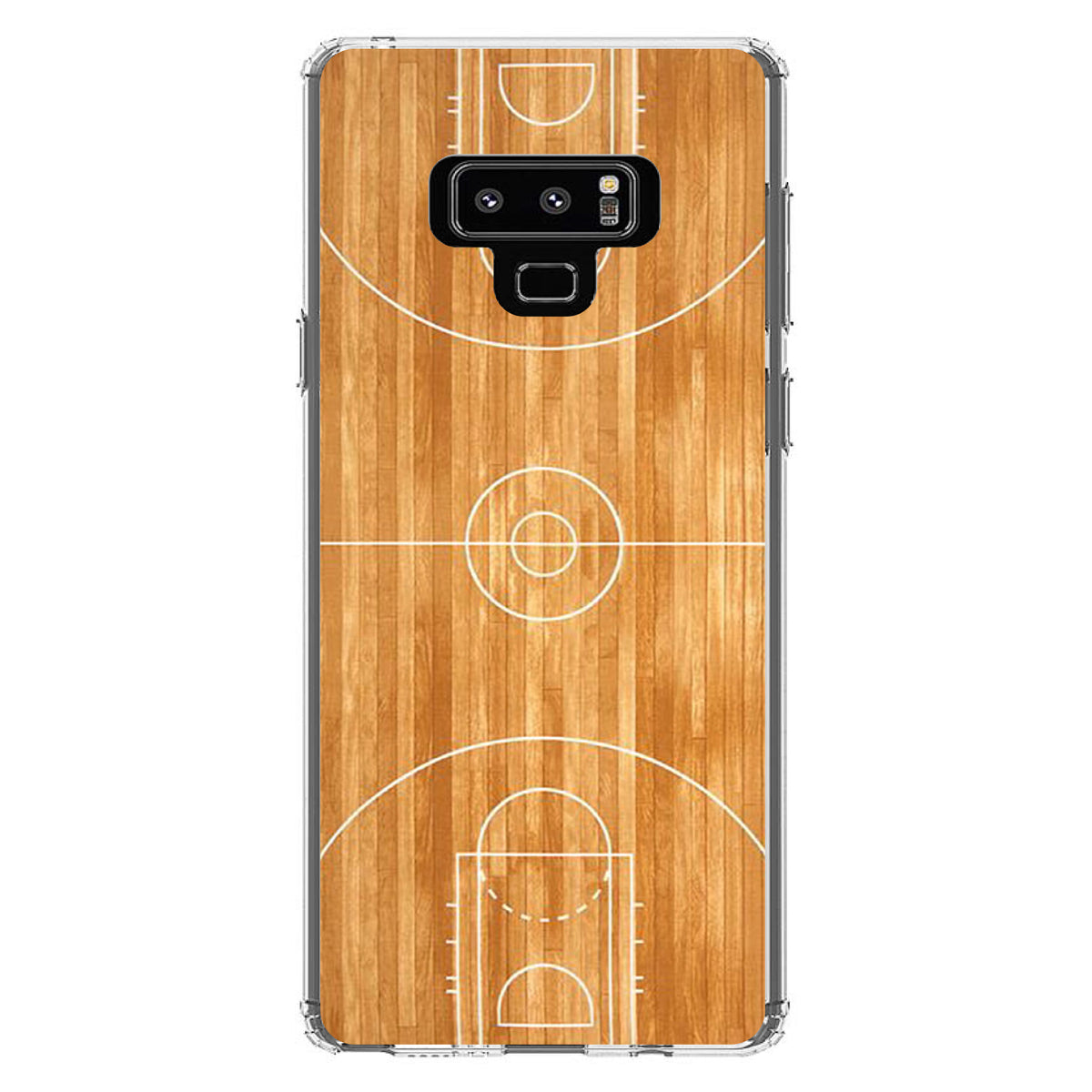 Basketball Court Layout Clear Shockproof iPhone Case, view 11