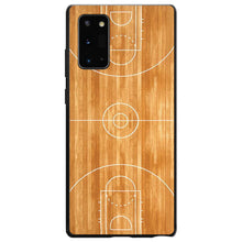 DistinctInk® Hard Plastic Snap-On Case for Apple iPhone or Samsung Galaxy - Basketball Court Layout