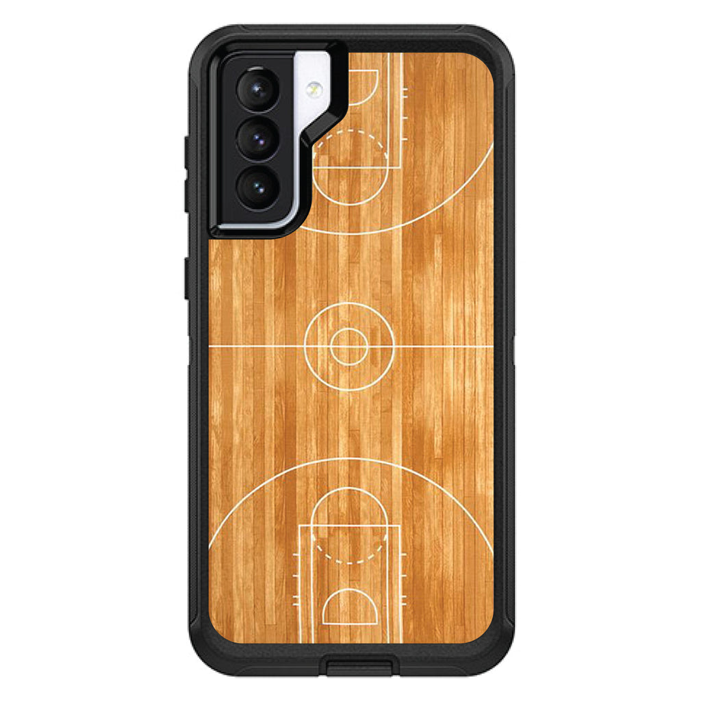 Basketball Court Layout OtterBox Defender Case for iPhone & Galaxy, view 5