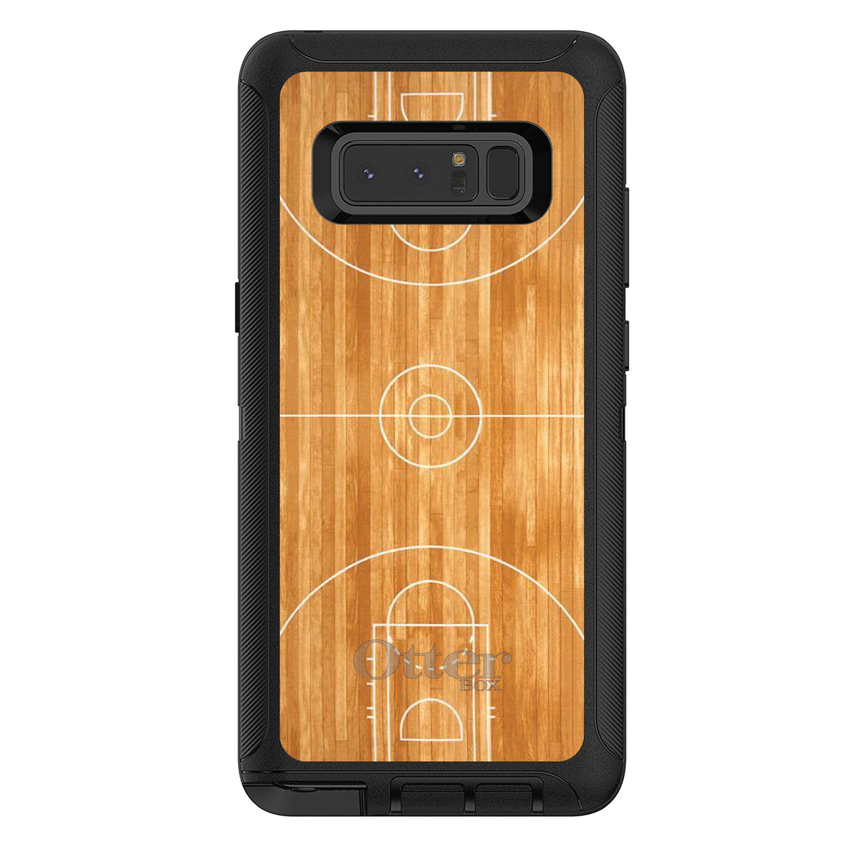 Basketball Court Layout OtterBox Defender Case for iPhone & Galaxy, view 17