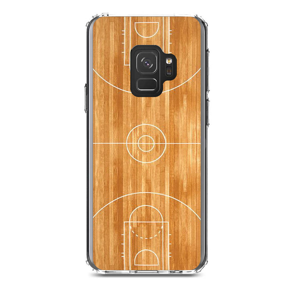 Basketball Court Layout Clear Shockproof iPhone Case, view 19