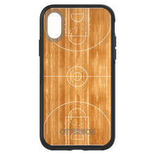 DistinctInk™ OtterBox Symmetry Series Case for Apple iPhone / Samsung Galaxy / Google Pixel - Basketball Court Layout