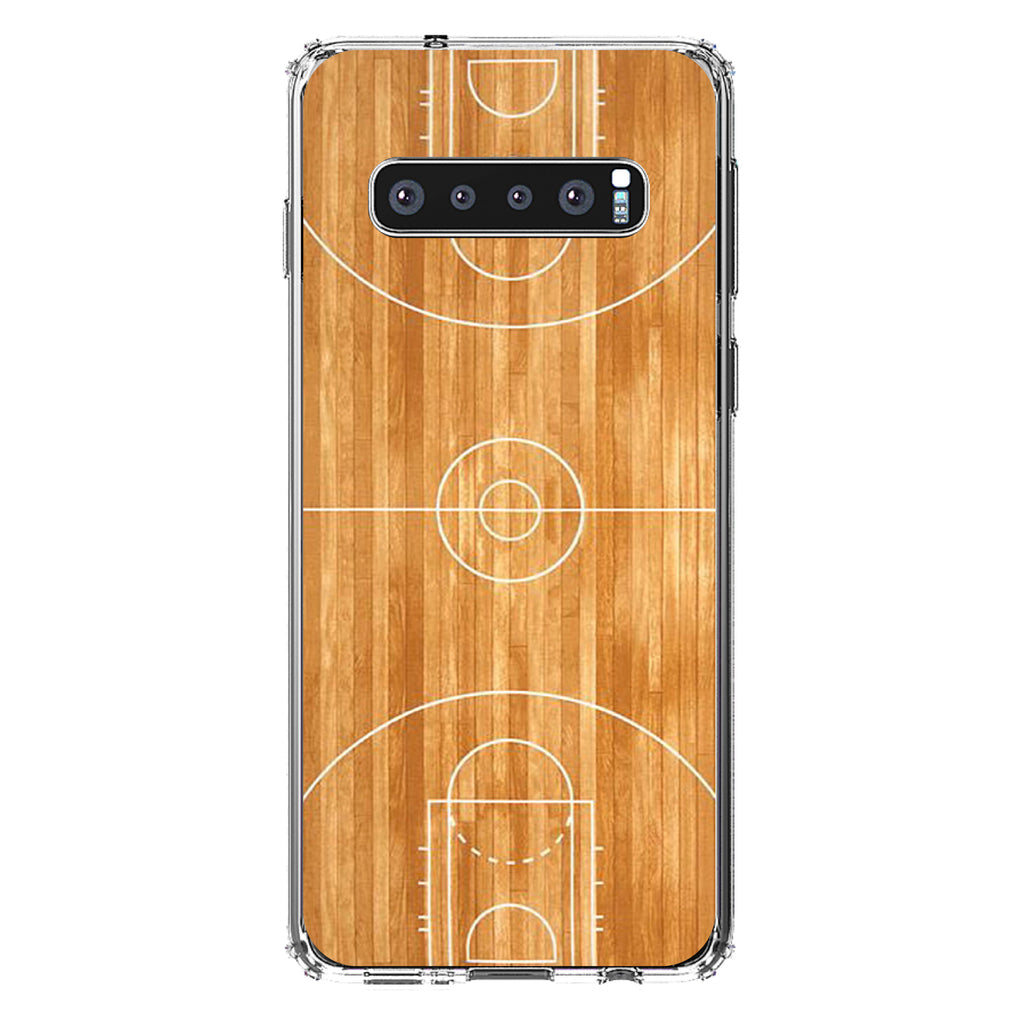 Basketball Court Layout Clear Shockproof iPhone Case, view 17