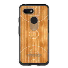 DistinctInk™ OtterBox Symmetry Series Case for Apple iPhone / Samsung Galaxy / Google Pixel - Basketball Court Layout