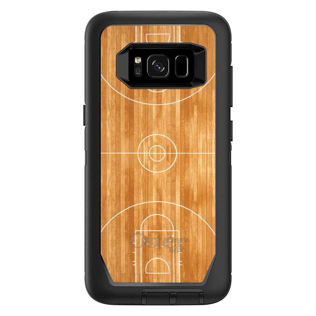 Basketball Court Layout OtterBox Defender Case for iPhone & Galaxy, view 12
