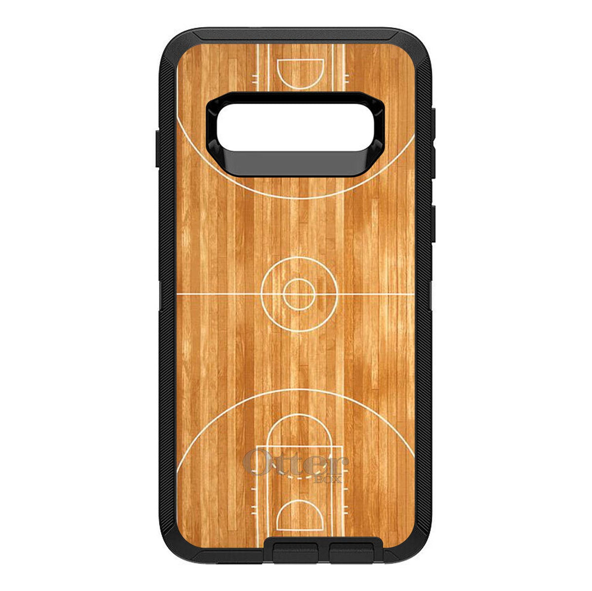 Basketball Court Layout OtterBox Defender Case for iPhone & Galaxy, view 9