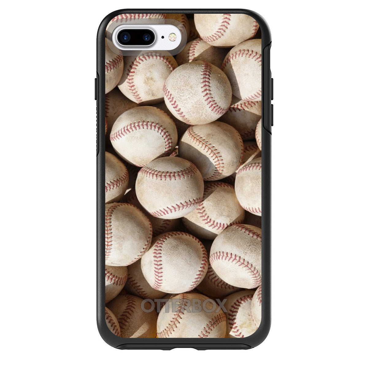 Old Baseballs OtterBox Symmetry Case for iPhone & Galaxy, view 2