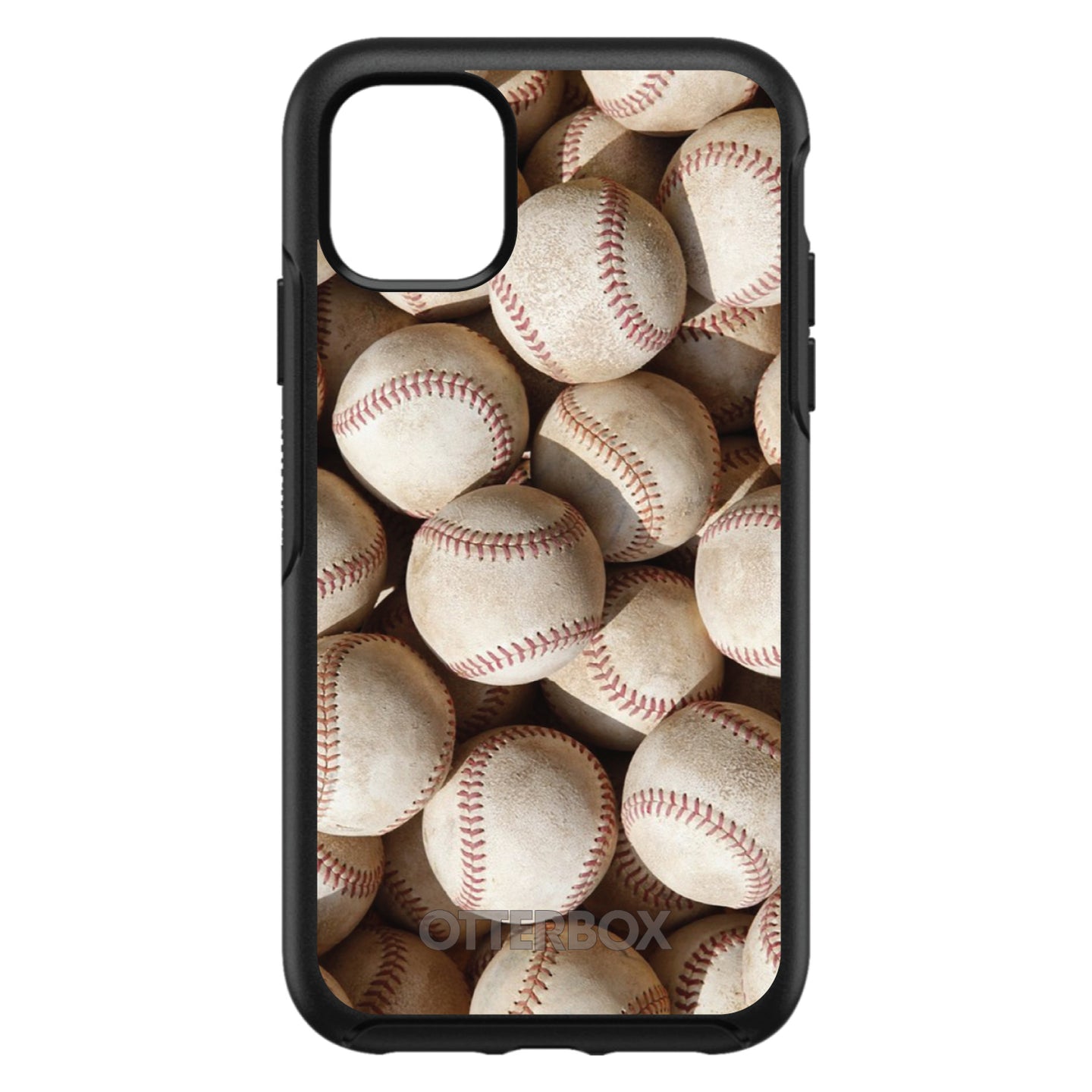 DistinctInk™ OtterBox Symmetry Series Case for Apple iPhone / Samsung Galaxy / Google Pixel - Old Baseballs