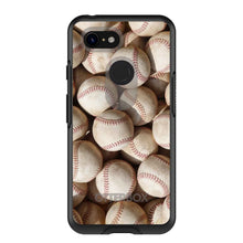 DistinctInk™ OtterBox Symmetry Series Case for Apple iPhone / Samsung Galaxy / Google Pixel - Old Baseballs