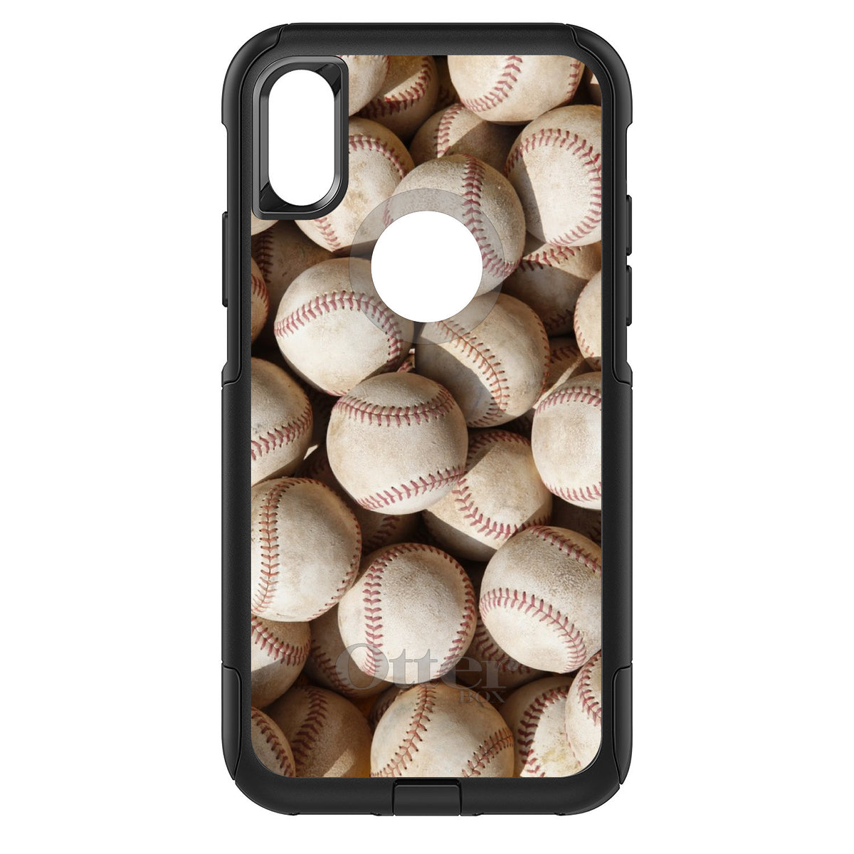 Old Baseballs OtterBox Commuter Case for iPhone & Galaxy, view 3