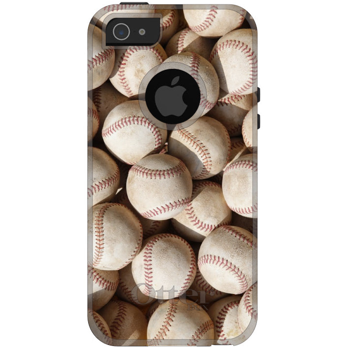 Old Baseballs OtterBox Commuter Case for iPhone & Galaxy, view 5
