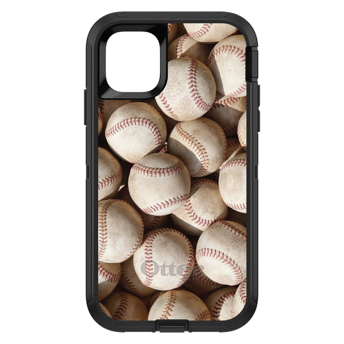 Old Baseballs OtterBox Defender Case for iPhone & Galaxy, view 2