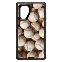 DistinctInk™ OtterBox Defender Series Case for Apple iPhone / Samsung Galaxy / Google Pixel - Old Baseballs
