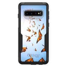 DistinctInk™ OtterBox Commuter Series Case for Apple iPhone or Samsung Galaxy - Flying Monarch Butterflies