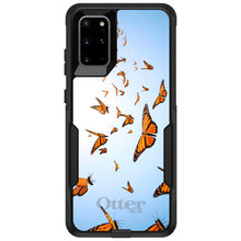 DistinctInk™ OtterBox Commuter Series Case for Apple iPhone or Samsung Galaxy - Flying Monarch Butterflies