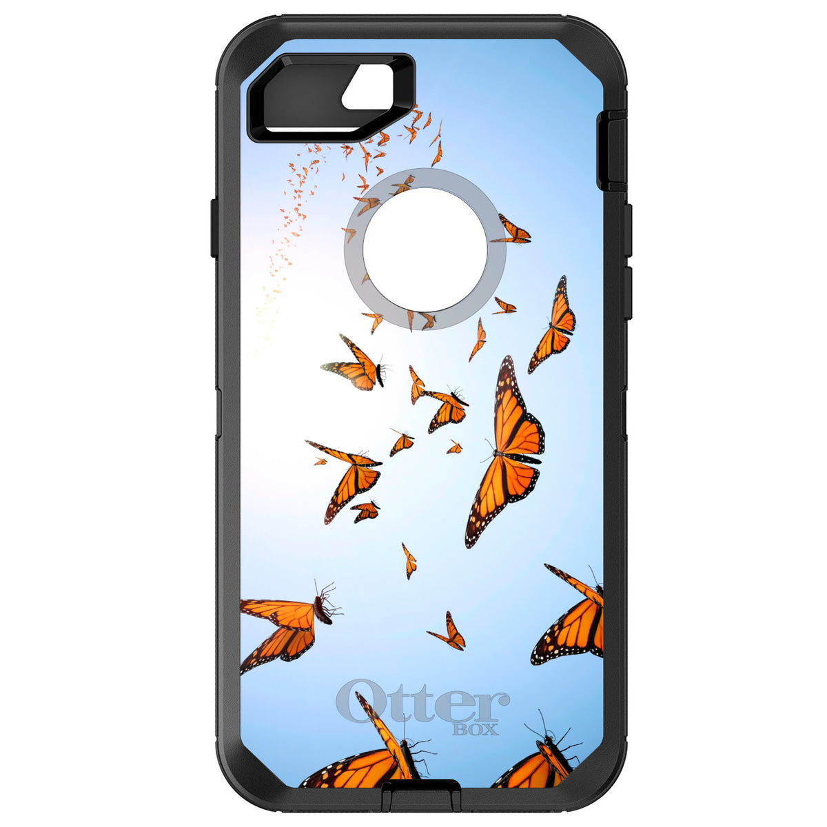 Flying Monarch Butterflies OtterBox Defender Case for iPhone & Galaxy