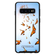 DistinctInk™ OtterBox Symmetry Series Case for Apple iPhone / Samsung Galaxy / Google Pixel - Flying Monarch Butterflies