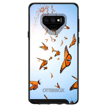 DistinctInk™ OtterBox Symmetry Series Case for Apple iPhone / Samsung Galaxy / Google Pixel - Flying Monarch Butterflies