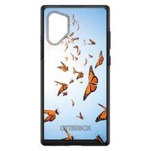 DistinctInk™ OtterBox Symmetry Series Case for Apple iPhone / Samsung Galaxy / Google Pixel - Flying Monarch Butterflies