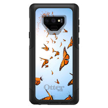 DistinctInk™ OtterBox Commuter Series Case for Apple iPhone or Samsung Galaxy - Flying Monarch Butterflies