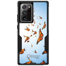 DistinctInk™ OtterBox Commuter Series Case for Apple iPhone or Samsung Galaxy - Flying Monarch Butterflies