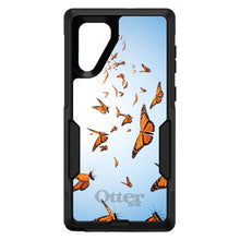 DistinctInk™ OtterBox Commuter Series Case for Apple iPhone or Samsung Galaxy - Flying Monarch Butterflies