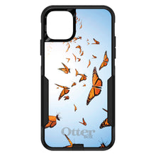 DistinctInk™ OtterBox Commuter Series Case for Apple iPhone or Samsung Galaxy - Flying Monarch Butterflies